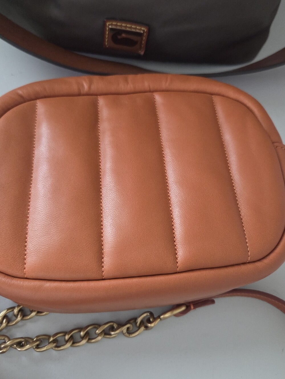 Coach 1941 Quilted Leather Crossbody Camera bag in Canyon - Picture 5 of 12